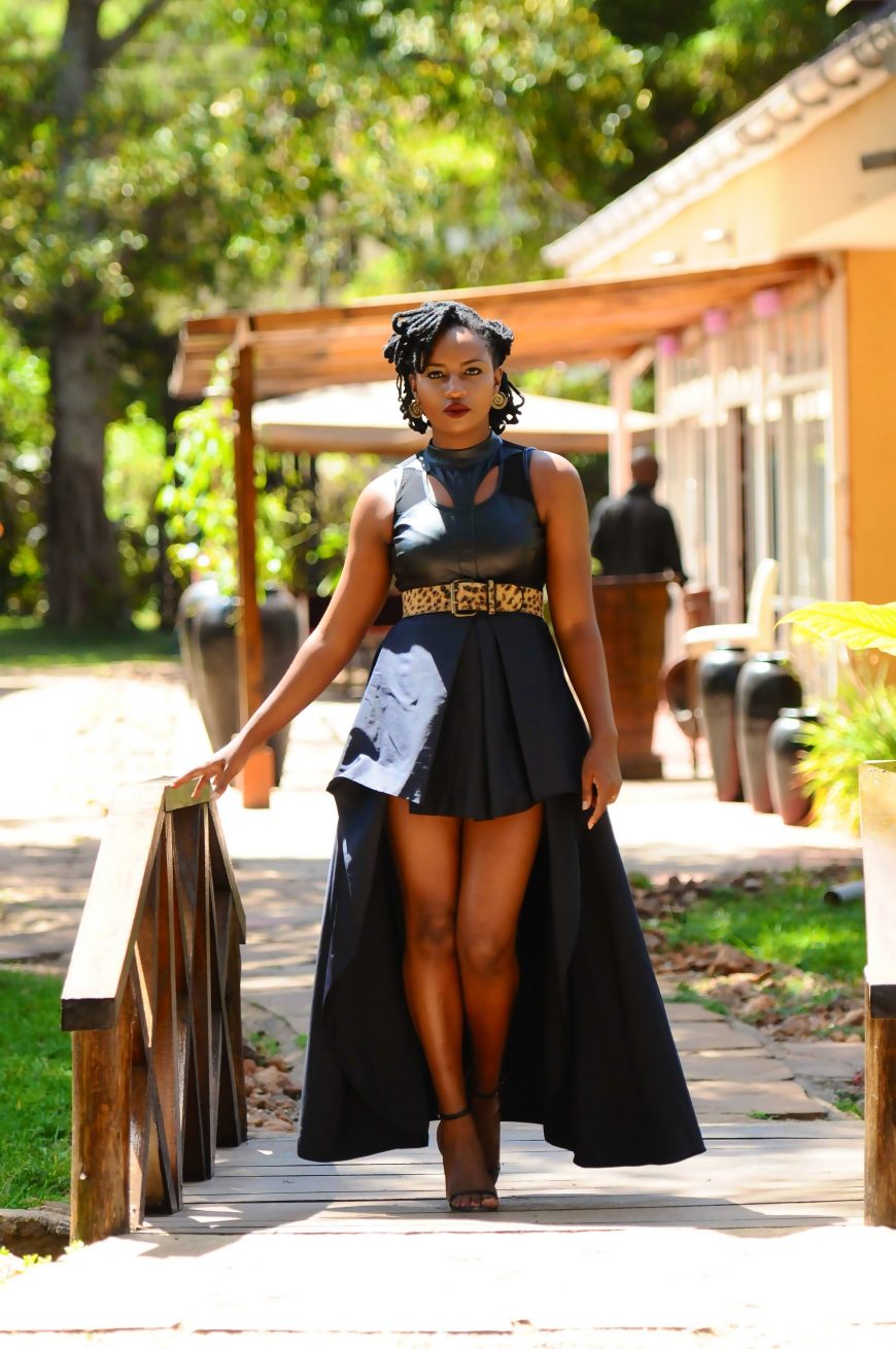 Edged up Mullet skirt Style by Silvia